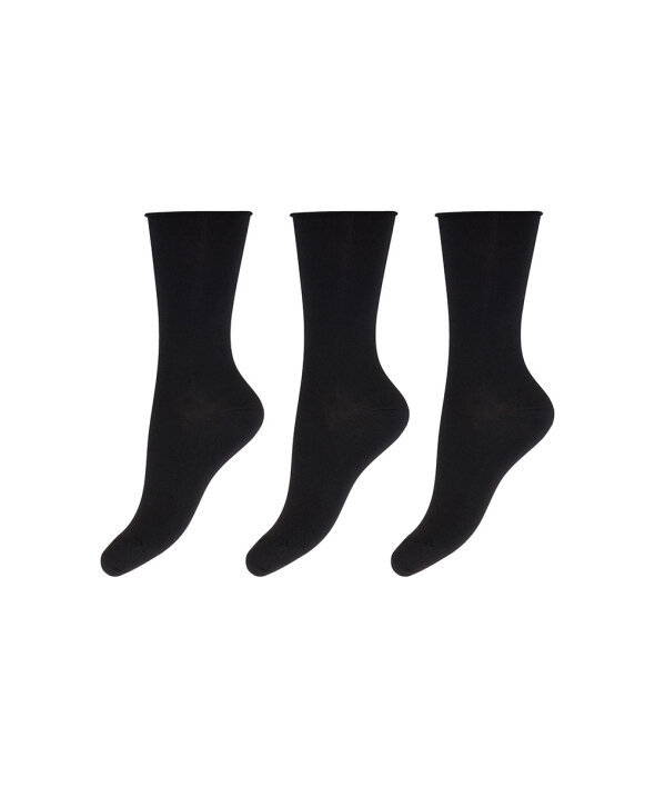 Decoy - Ankle Sock Fine Knit Bam Ankle Sock 3-Pack