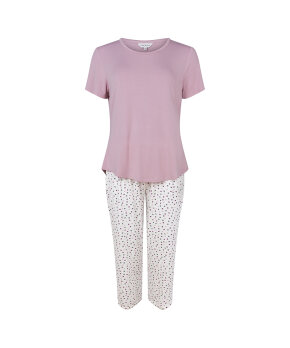 Lady Avenue - Bamboo Homewear Sleeve PJ With Pirate Pants