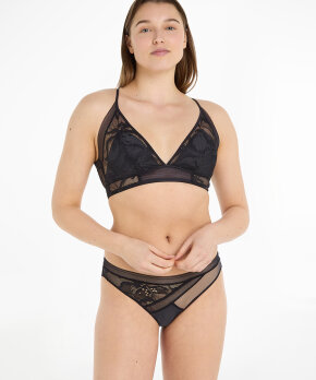 Calvin Klein - Ck Black Graphic Bralette