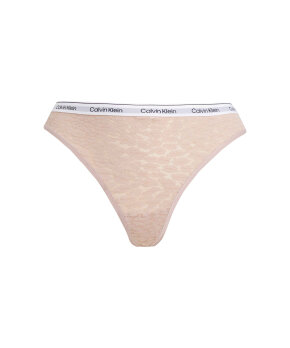 Calvin Klein - Modern Logo W/ Lace Thong Calvin Klein - Modern Logo W/ Lace Thong