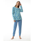 Mey - Rima Pyjama 7/8 Length, Long Sleeve