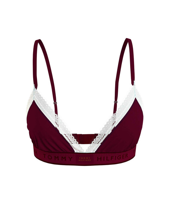 Tommy Hilfiger - Th Logo Lace Triangle Bras