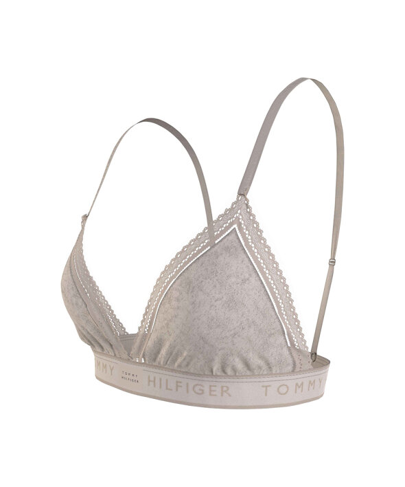 Tommy Hilfiger - Th Logo Lace Triangle Bras