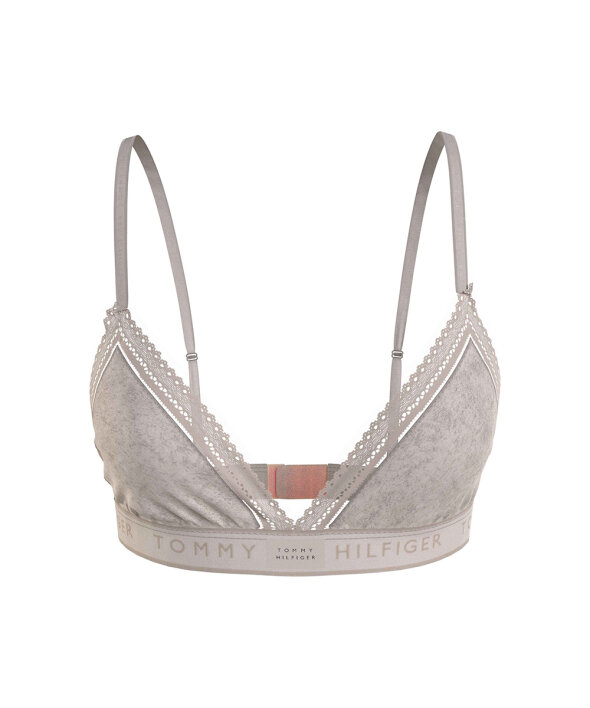 Tommy Hilfiger - Th Logo Lace Triangle Bras