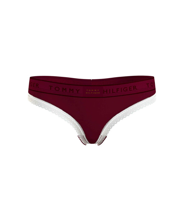 Tommy Hilfiger - Th Logo Lace Thongs