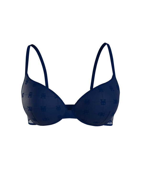 Tommy Hilfiger - Monogram Lace Demi-Plunge Bras
