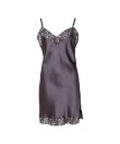 Lady Avenue - LA - Silk Woven Slip With Lace