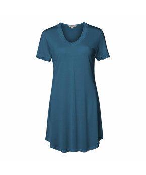 Lady Avenue - LA - Silk Jersey Nightgown W/Sleeve