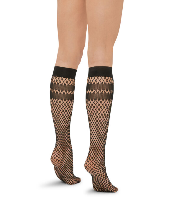 Wolford - Net Lines Knee-High