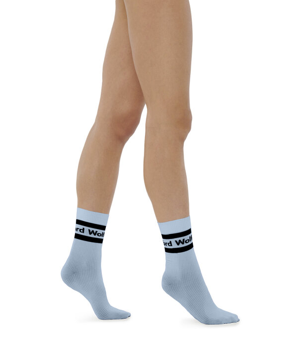 Wolford - Logo Rib Ankelstrømper/Sokker