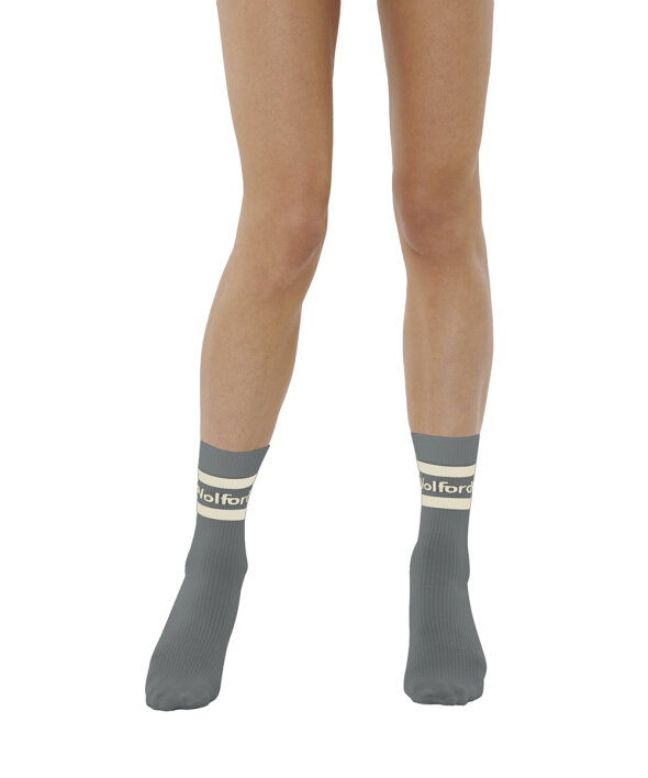Wolford - Logo Rib Ankelstrømper/Sokker