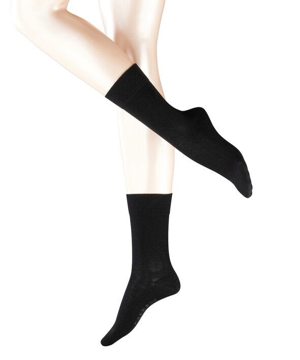 Falke Strømper Sensitive London SO Fine Knit Socks - Wunderwear Sort