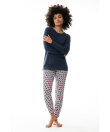 Mey - Jolien Pyjama 7/8 Length, Long Sleeve