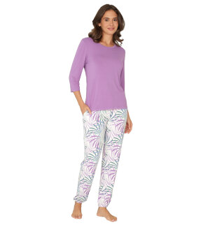 Lady Avenue - LA - Bamboo Homewear Sleeve Pyjamas