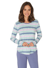 Lady Avenue - LA - Bamboo Homewear Sleeve Pyjamas