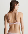 Calvin Klein - Sheer Marquisette Lace Demi-Plunge Bras