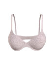 Calvin Klein - Sheer Marquisette Lace Demi-Plunge Bras