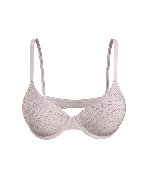 Calvin Klein - Sheer Marquisette Lace Demi-Plunge Bras