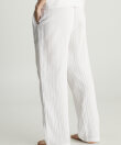 Calvin Klein - Textured Cotton Pants