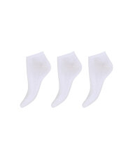 Decoy - Ankle Sock Orgcotton 3Pk Sneaker Cotton 3Pk