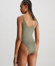 Calvin Klein - Ckj Monogram Scoop Back Swimsuit