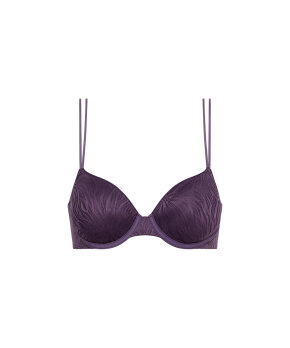 Calvin Klein - Sheer Marquisette Lace Demi-Plunge Bras