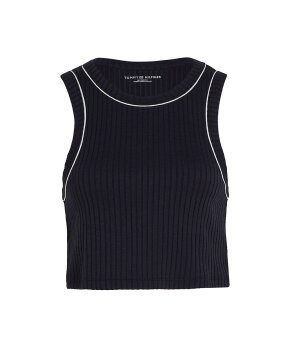 Tommy Hilfiger - Th Monotype Rib Tank Top