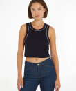 Tommy Hilfiger - Th Monotype Rib Tank Top