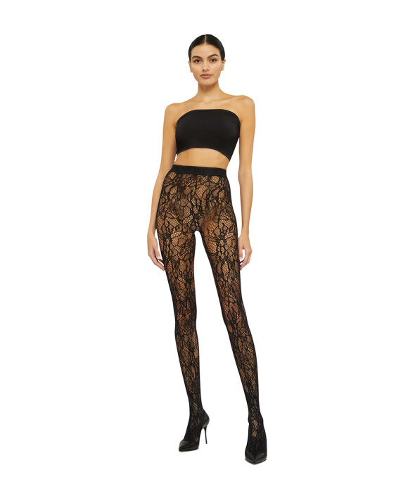 Wolford - Floral Net Tight