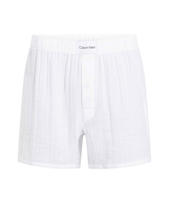 Calvin Klein - Textured Cotton Shorts