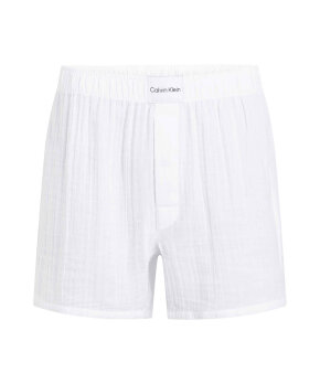 Calvin Klein - Textured Cotton Shorts