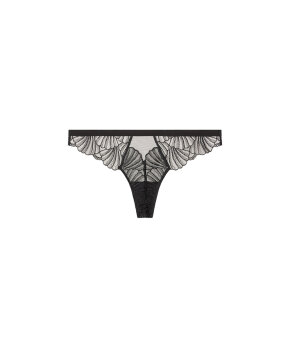 Calvin Klein - Ck Black Embroidery Coordinate Thong