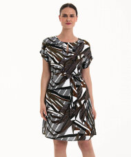 Anita - Black Tourmaline Dress