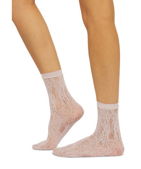 Wolford - Floral Net Sock