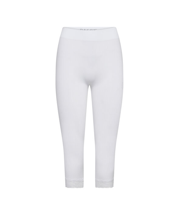 Decoy - Decoy Seamless Capri W/Lace.